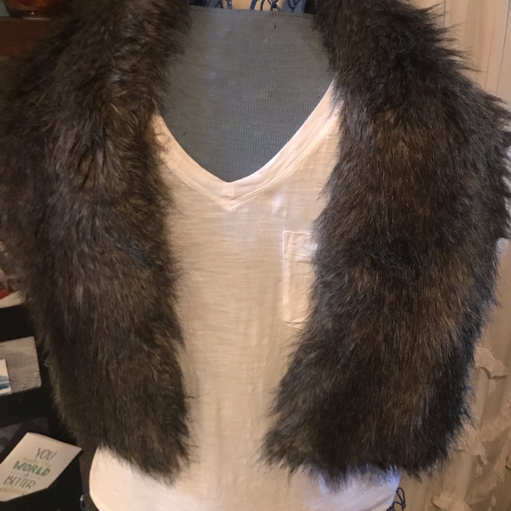 Ann Taylor Dressy, warm non-fur, stunning ‘wrap!